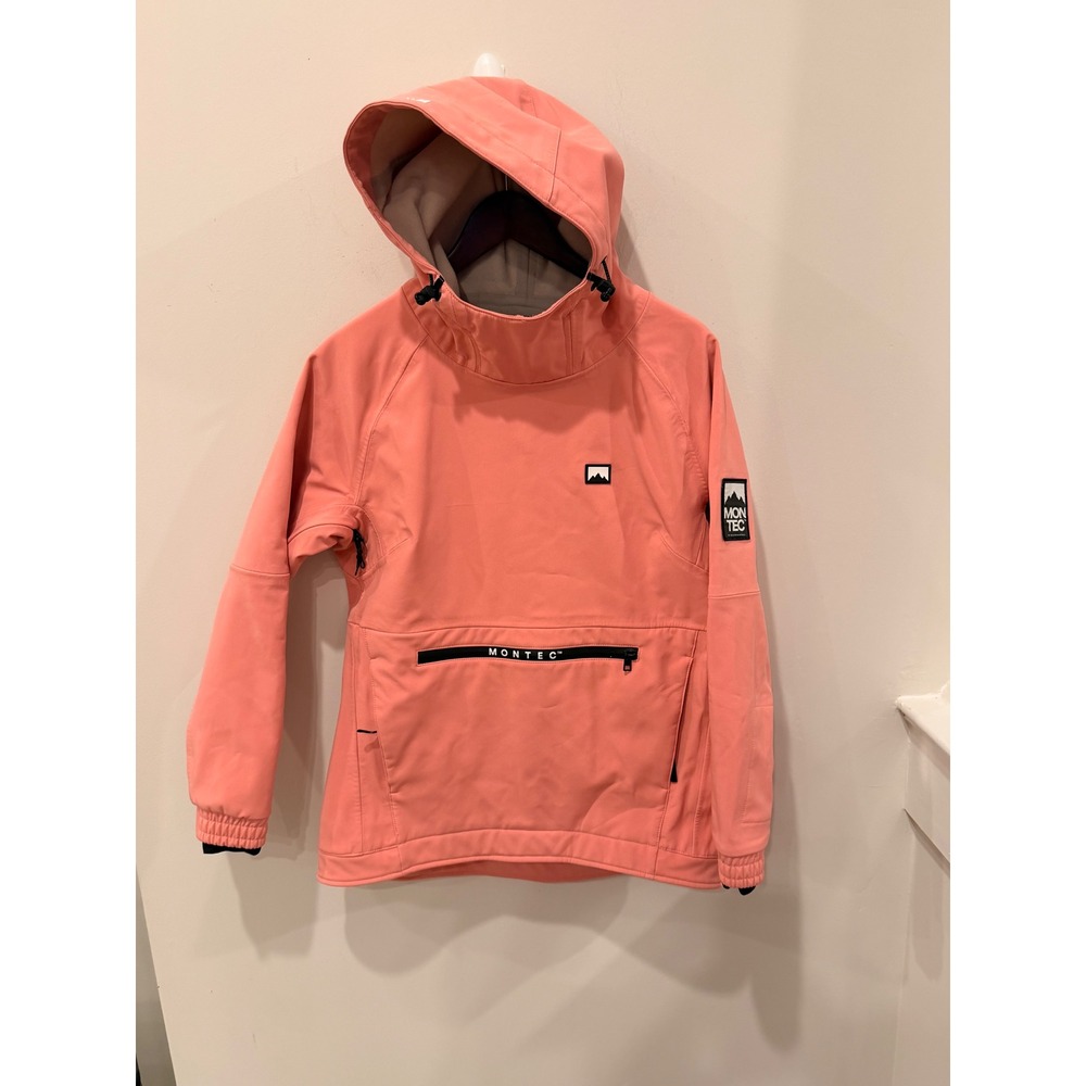 Montec Tempest AW19 Ski Snowboard Anorak Jacket Coral Pink Womens Small